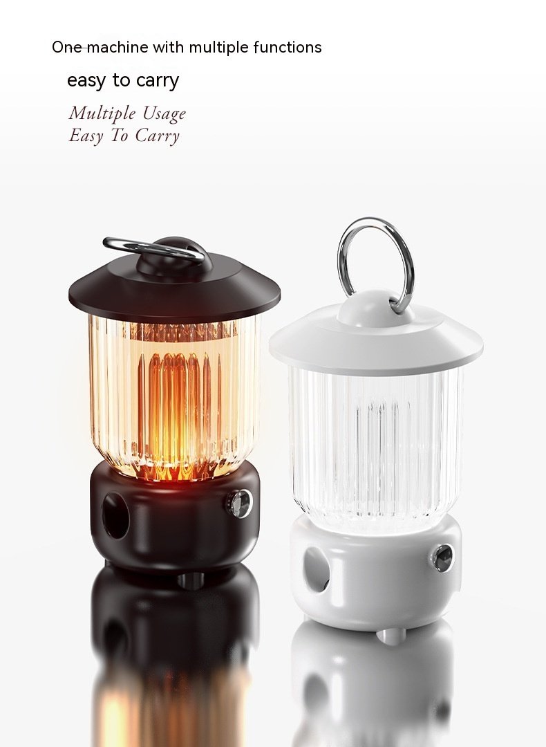 Kerosene Lamp Humidifier USB Rechargeable - Image 4