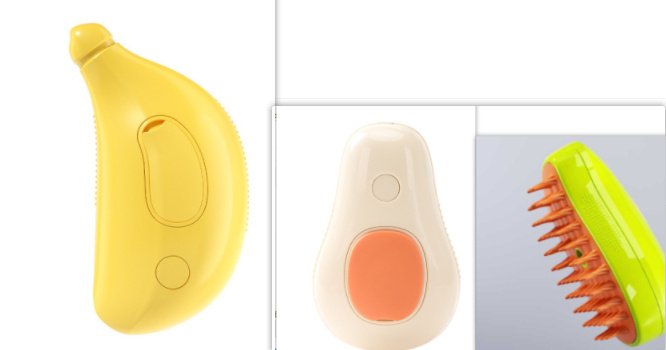 Steamy Cat Brush Cat Dog Grooming - Image 2