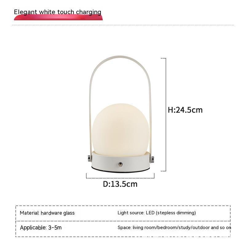 Portable Charging Desk Lamp Nordic - Image 3