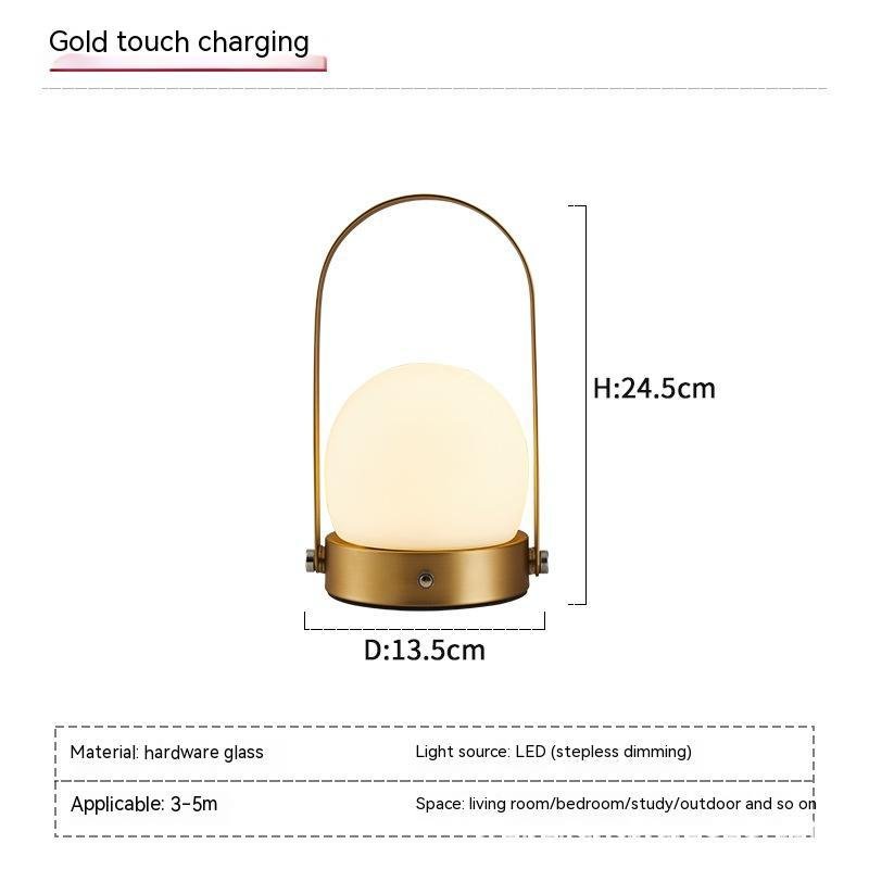 Portable Charging Desk Lamp Nordic - Image 4