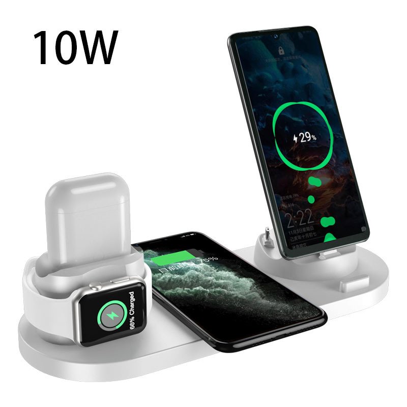 Wireless Charger For IPhone Fast Charger For Watch 6 In 1 - Image 6