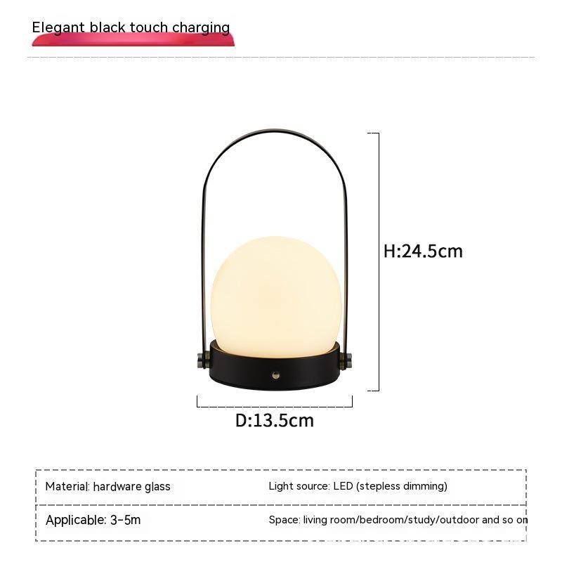 Portable Charging Desk Lamp Nordic - Image 5