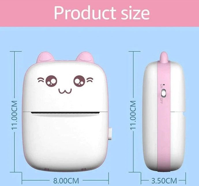 Portable Mini Pocket Printer BT Thermal Printer - Image 7