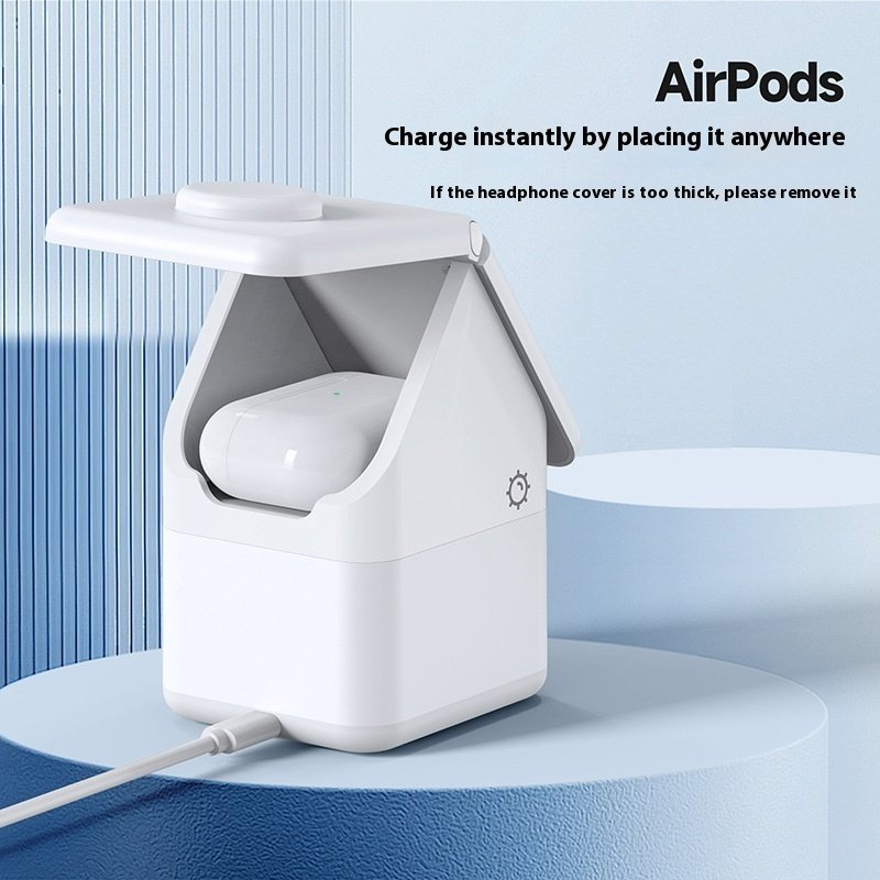 Magnetic Wireless Charger Earphone Watch Four-in-one - Image 10