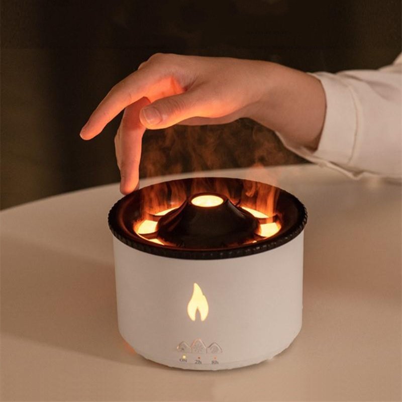Creative Ultrasonic Essential Oil Humidifier Volcano Aromatherapy