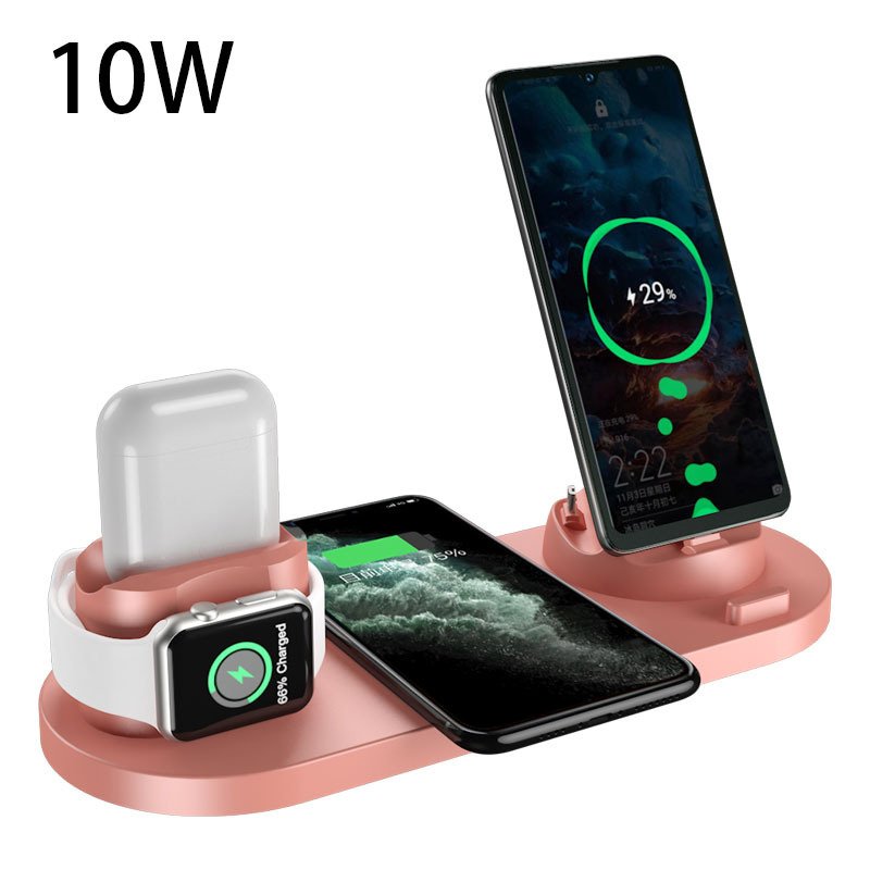 Wireless Charger For IPhone Fast Charger For Watch 6 In 1 - Image 9