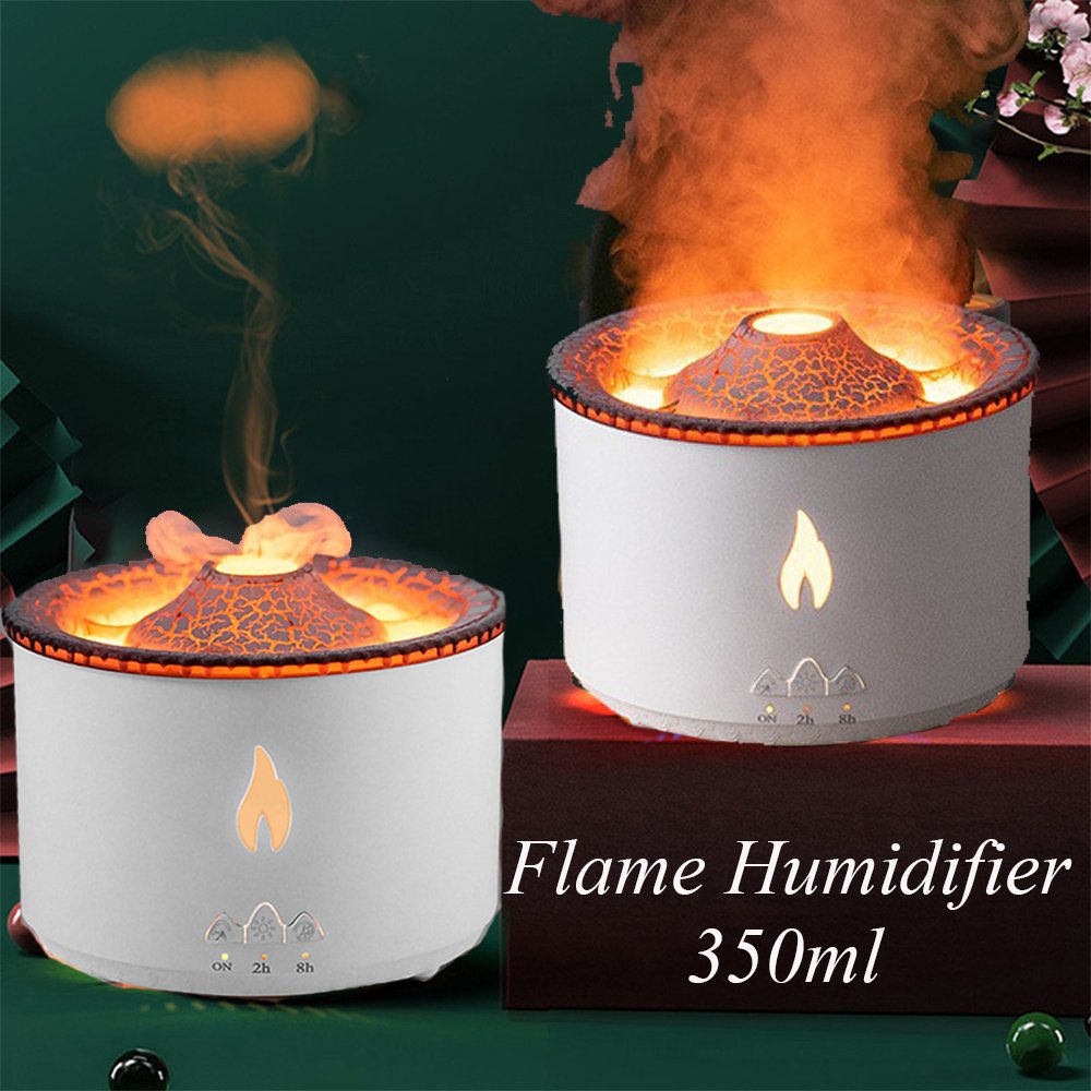Creative Ultrasonic Essential Oil Humidifier Volcano Aromatherapy - Image 7