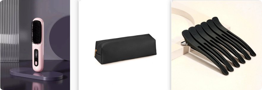 2 In 1 Straight Hair Comb Wireless Hair Straightener - Image 3