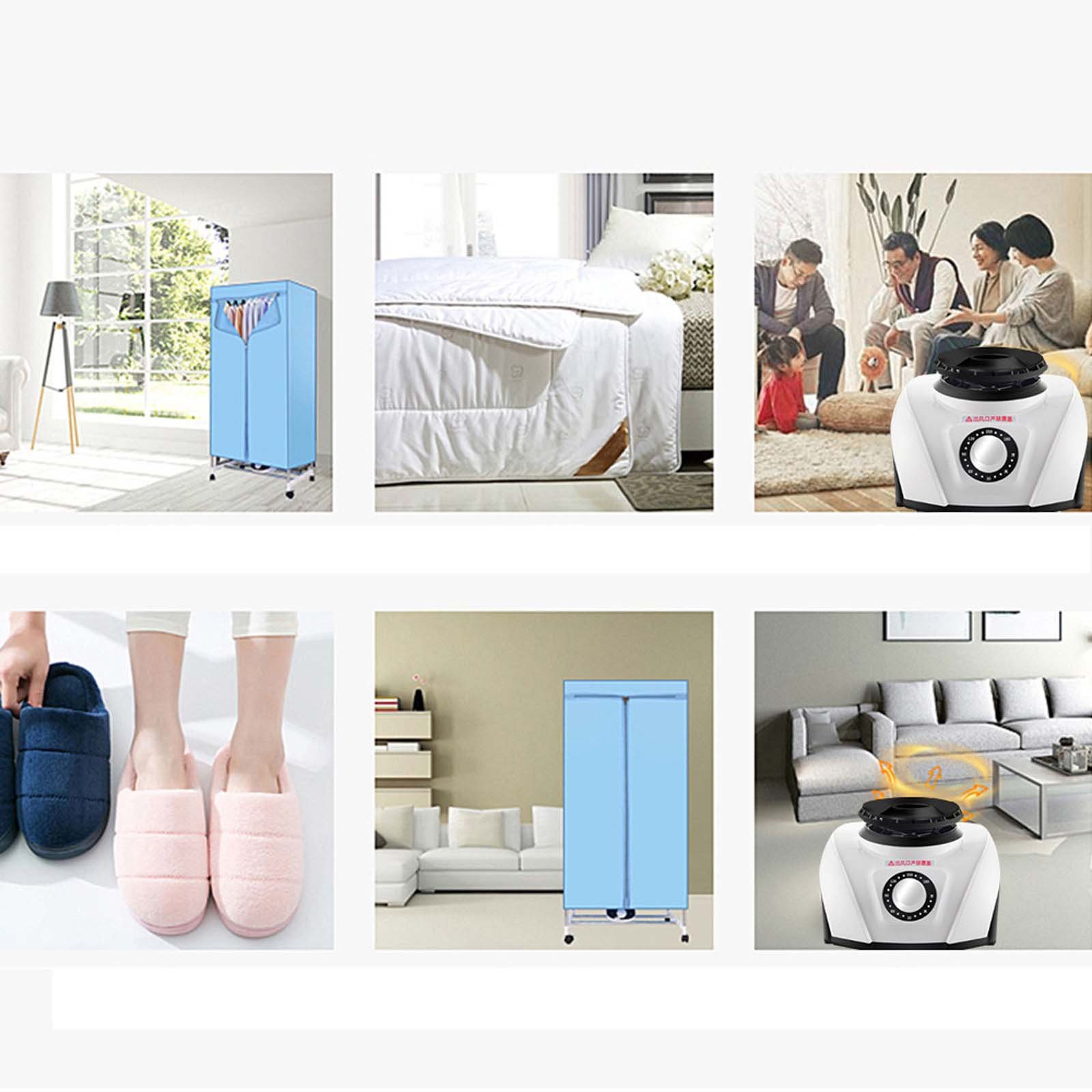 Warm-air Household Clothes Dryer Host - Image 3