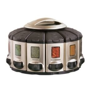 Automatic scale measuring spice box