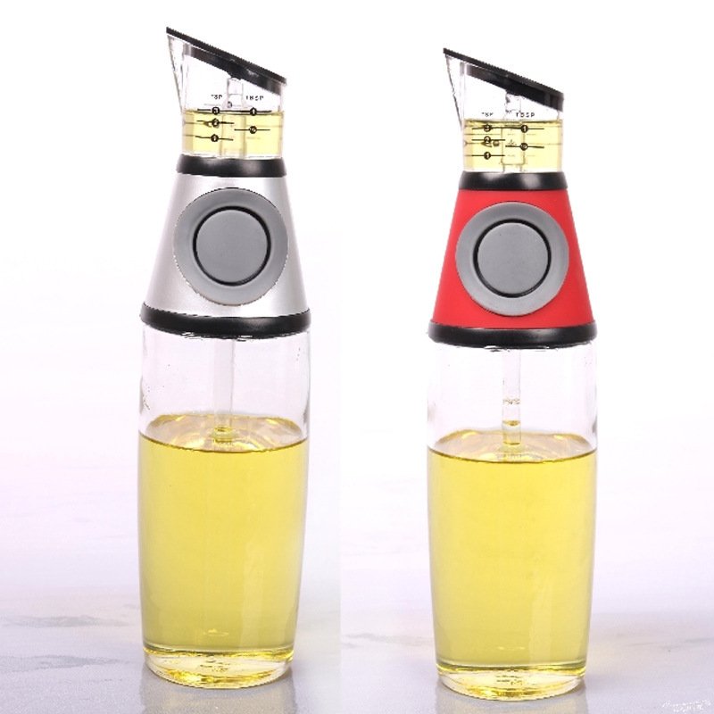 500ml Measurable Glass Bottle Oil Bottle Soy Bottle Kitchenware - Image 10