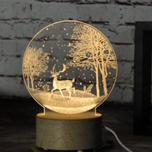 Cute Jellyfish Lamps Romantic LED Touch