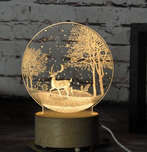 Cute Jellyfish Lamps Romantic LED Touch