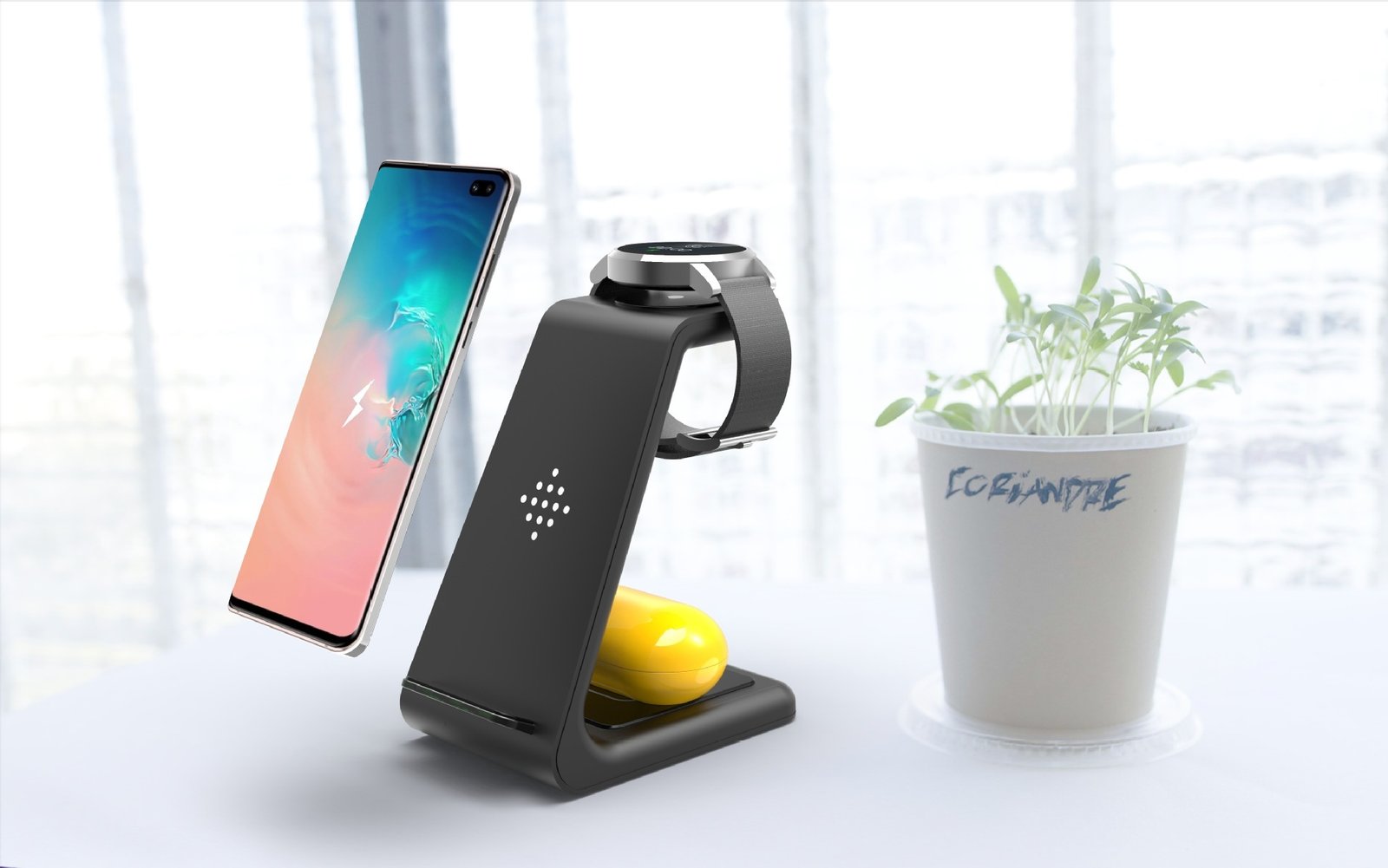 3 In 1 Fast Charging Station Wireless Charger Stand Wireless - Image 6