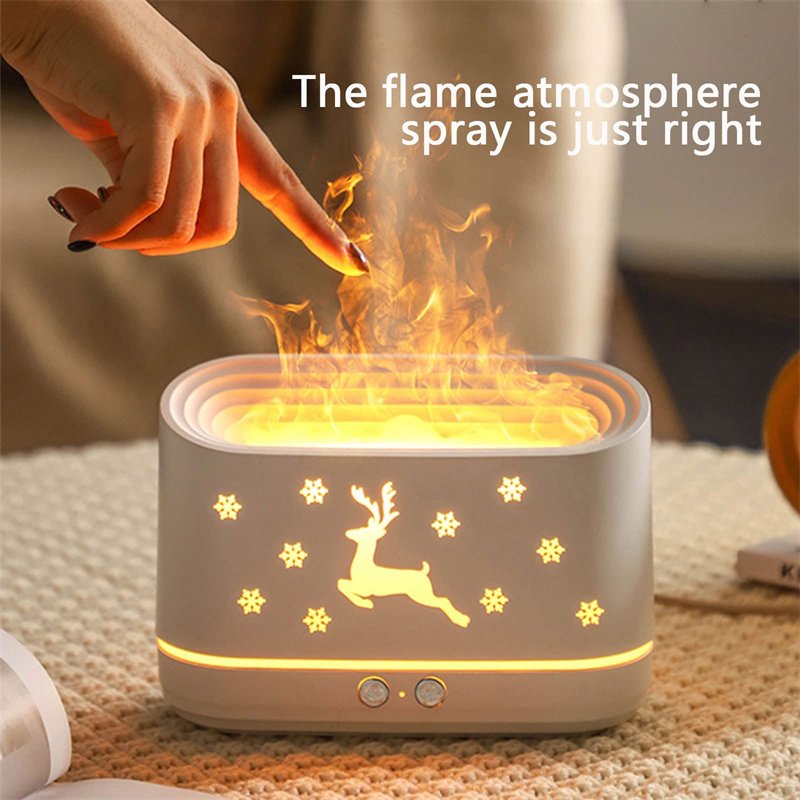 Flame Humidifier Diffuser | Atmosphere Lamp - Image 5