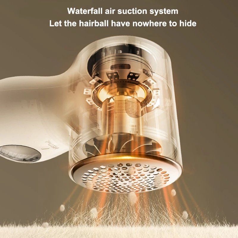 New Lint Remover Electric Hairball Trimmer Smart LED - Image 3