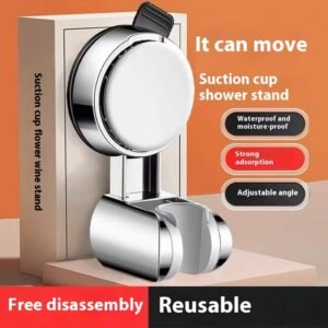 German Suction Cup Shower Bracket Fixed Gadget Home Bathroom Punch-free