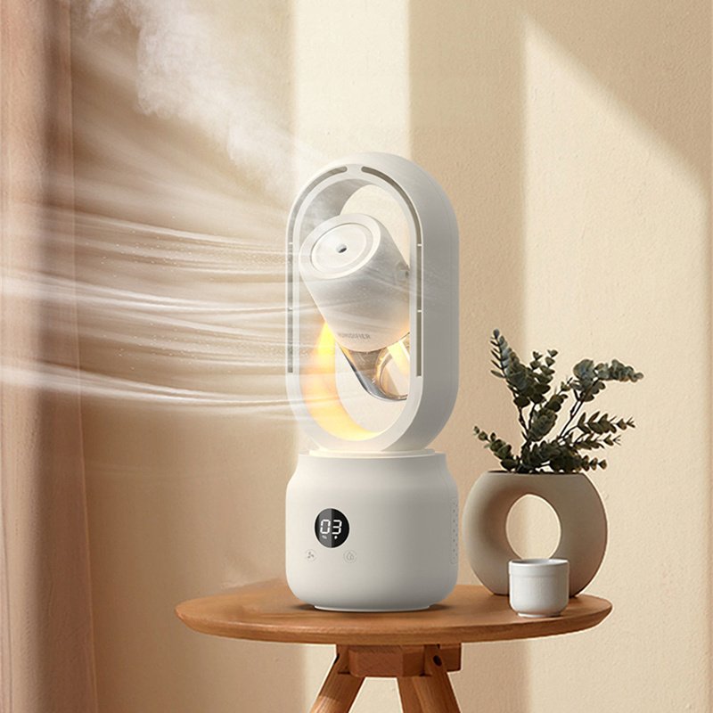 Summer 2026 Water Cooled Spray Mist Electric Fan USB - Image 7
