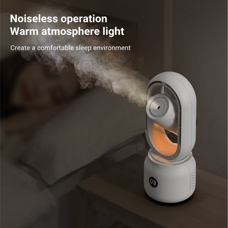 Summer 2026 Water Cooled Spray Mist Electric Fan USB - Image 8
