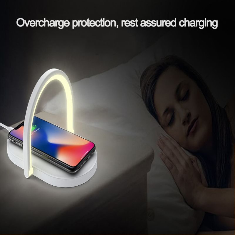 3 In 1 Foldable Wireless Charger Night Light Wireless Charging Station - Image 3