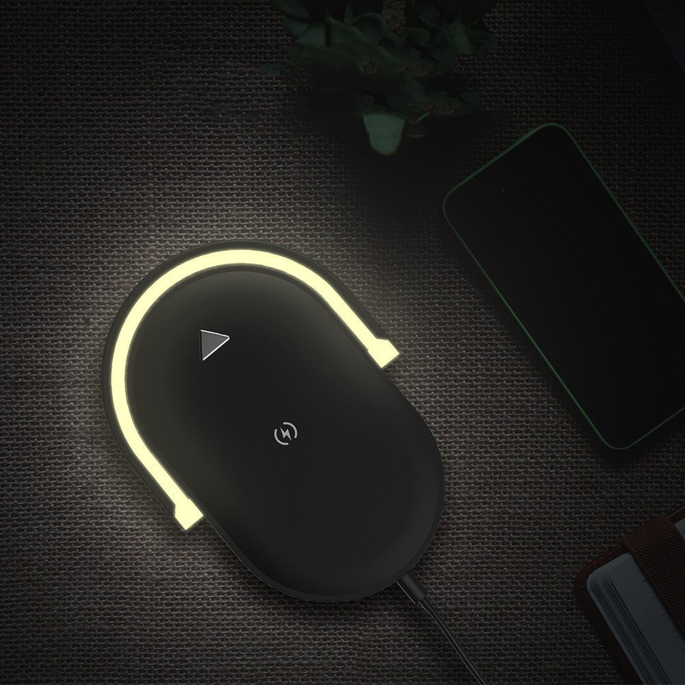 3 In 1 Foldable Wireless Charger Night Light Wireless Charging Station - Image 8