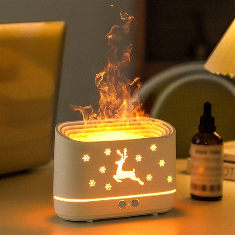Flame Humidifier Diffuser | Atmosphere Lamp - Image 3