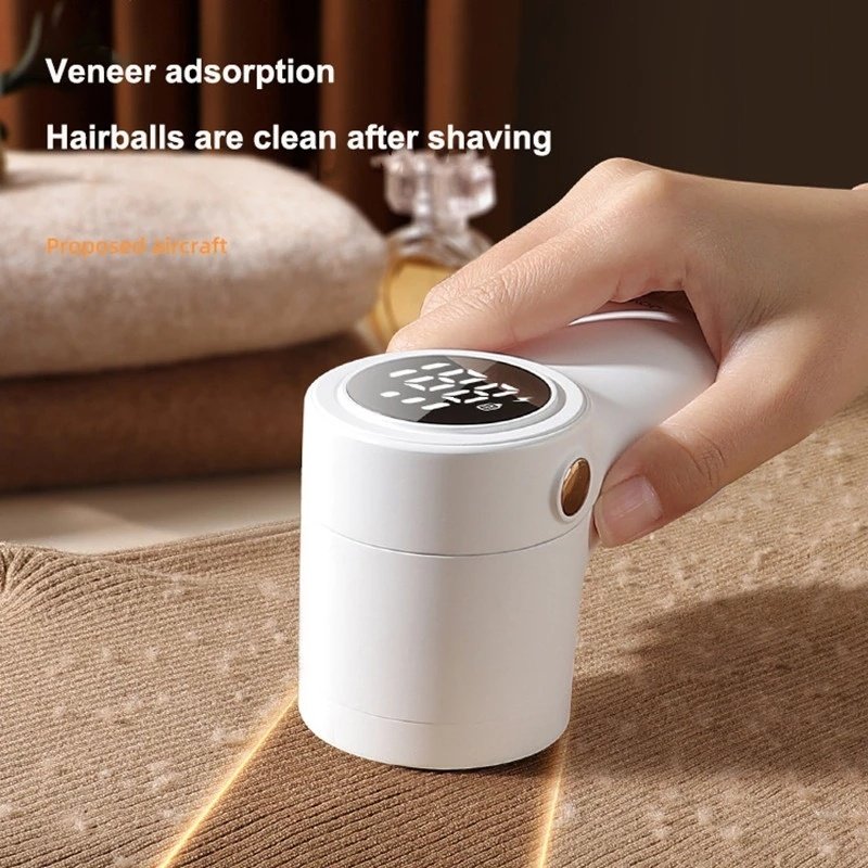 New Lint Remover Electric Hairball Trimmer Smart LED - Image 8